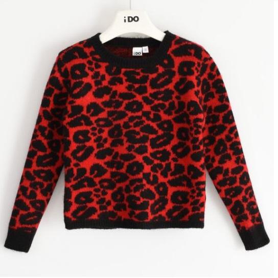 Pullover bambina stile animalier morbido e confortevole